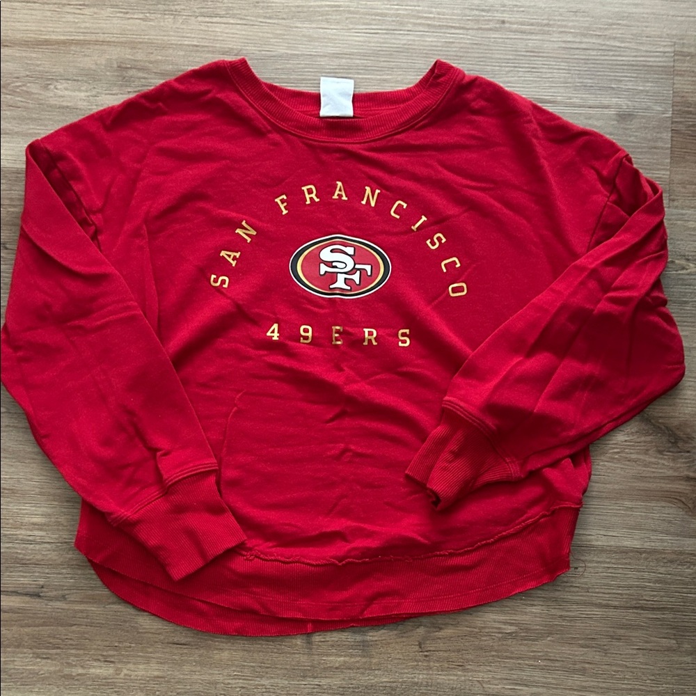 NFL Red and Gold San Francisco 49ers Crewneck